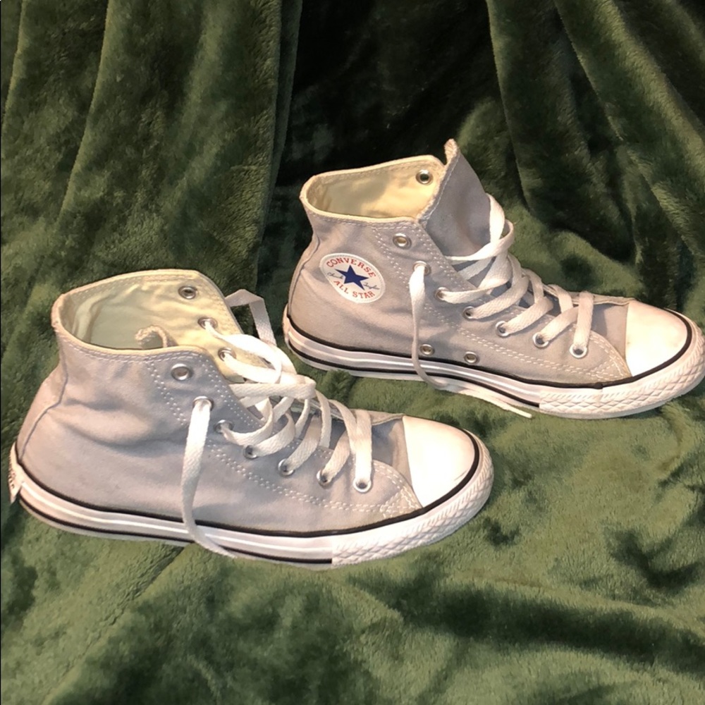 Gray/white Converse - Chuck Taylor